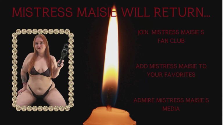 MistressMaisieWilder's Streamate show and profile